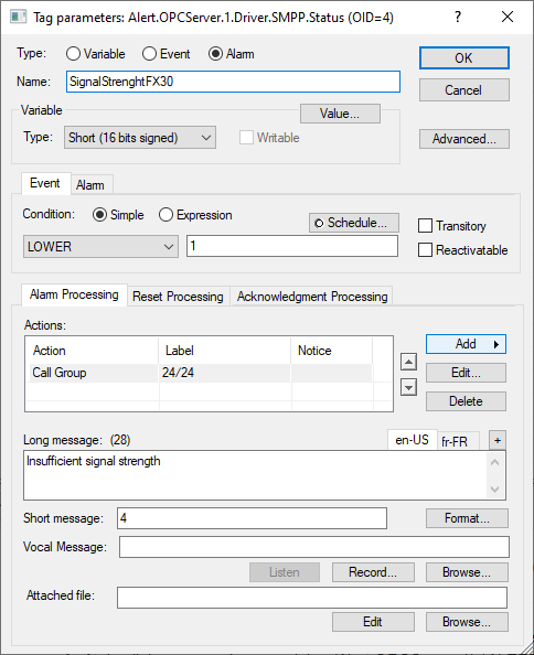 FX30 Modem : How to get the signal value in Alert – Micromedia ...